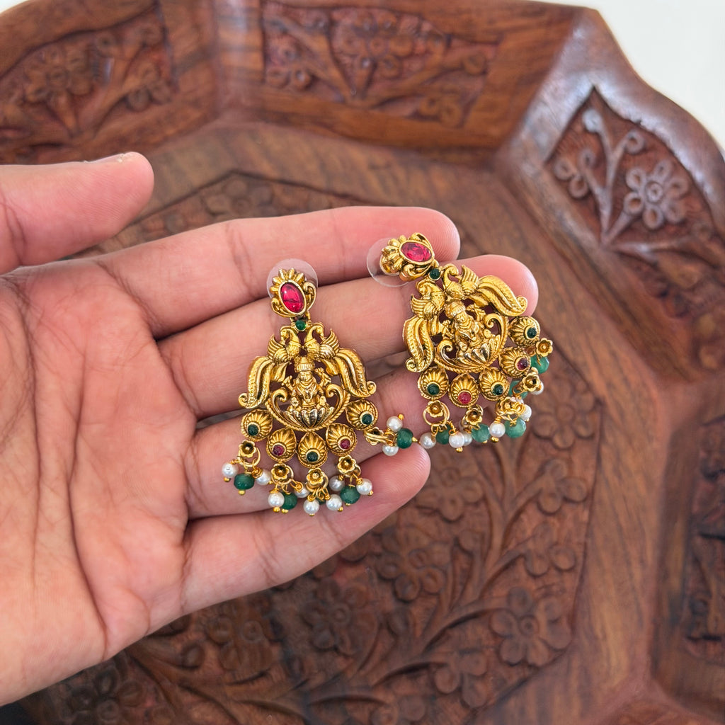 Antique Lakhsmi Necklace AN160 Anvika Jewels