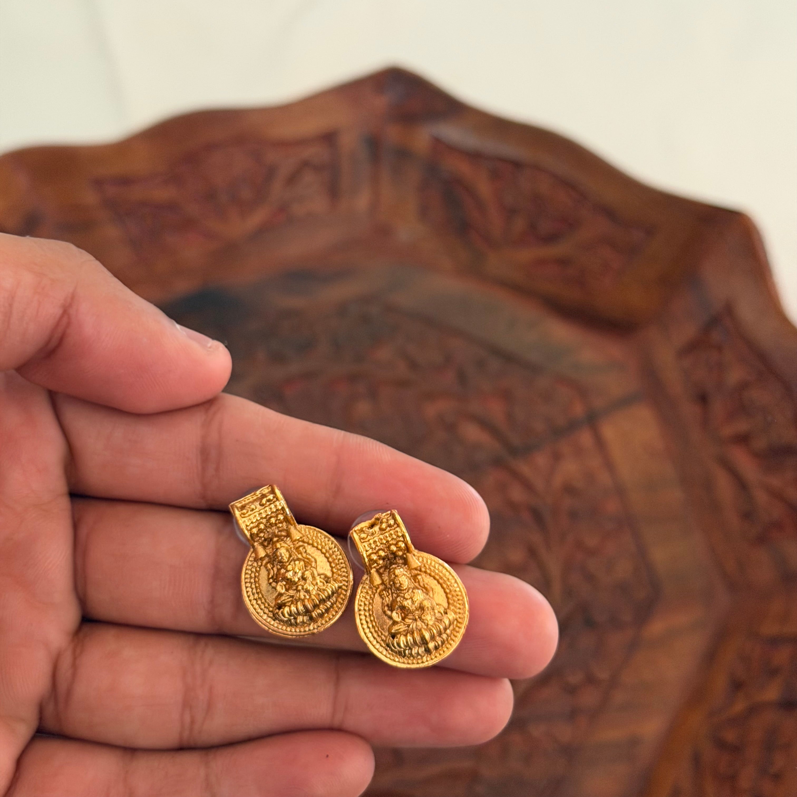 Lakshmi Coin Long Haram Anvika Jewels