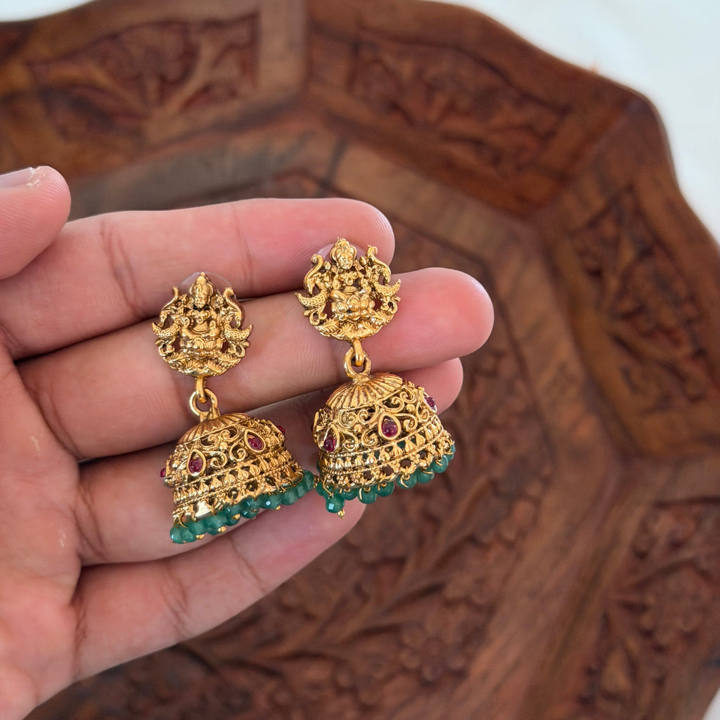 Temple Lakshmi Pendant AN05 Anvika Jewels
