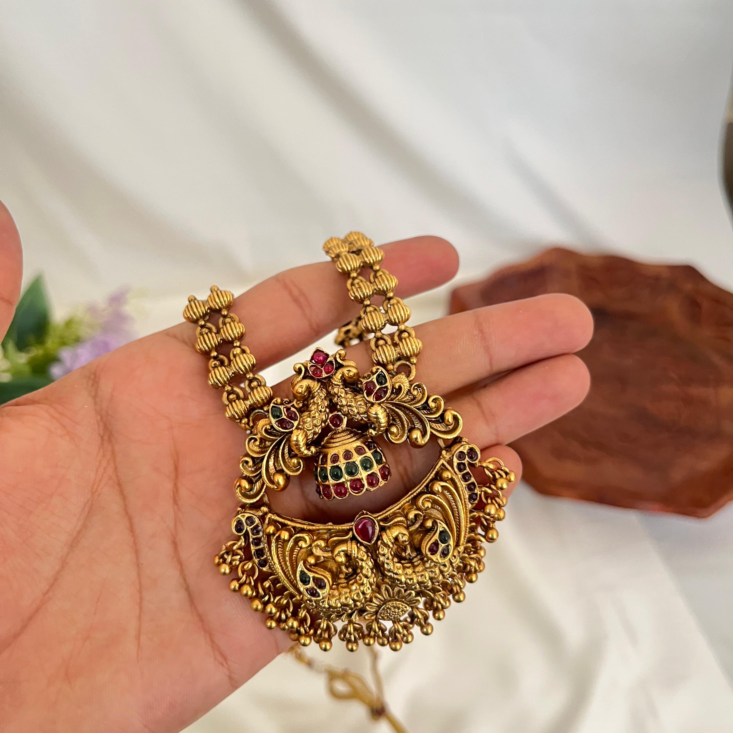 Peacock Temple Long Haram LH06