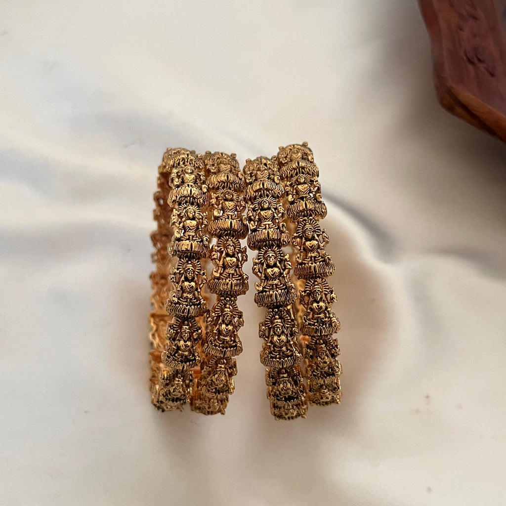 Antique Lakshmi Temple Bangles AB07