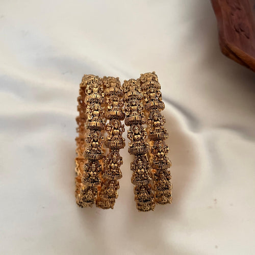Antique Lakshmi Temple Bangles AB07