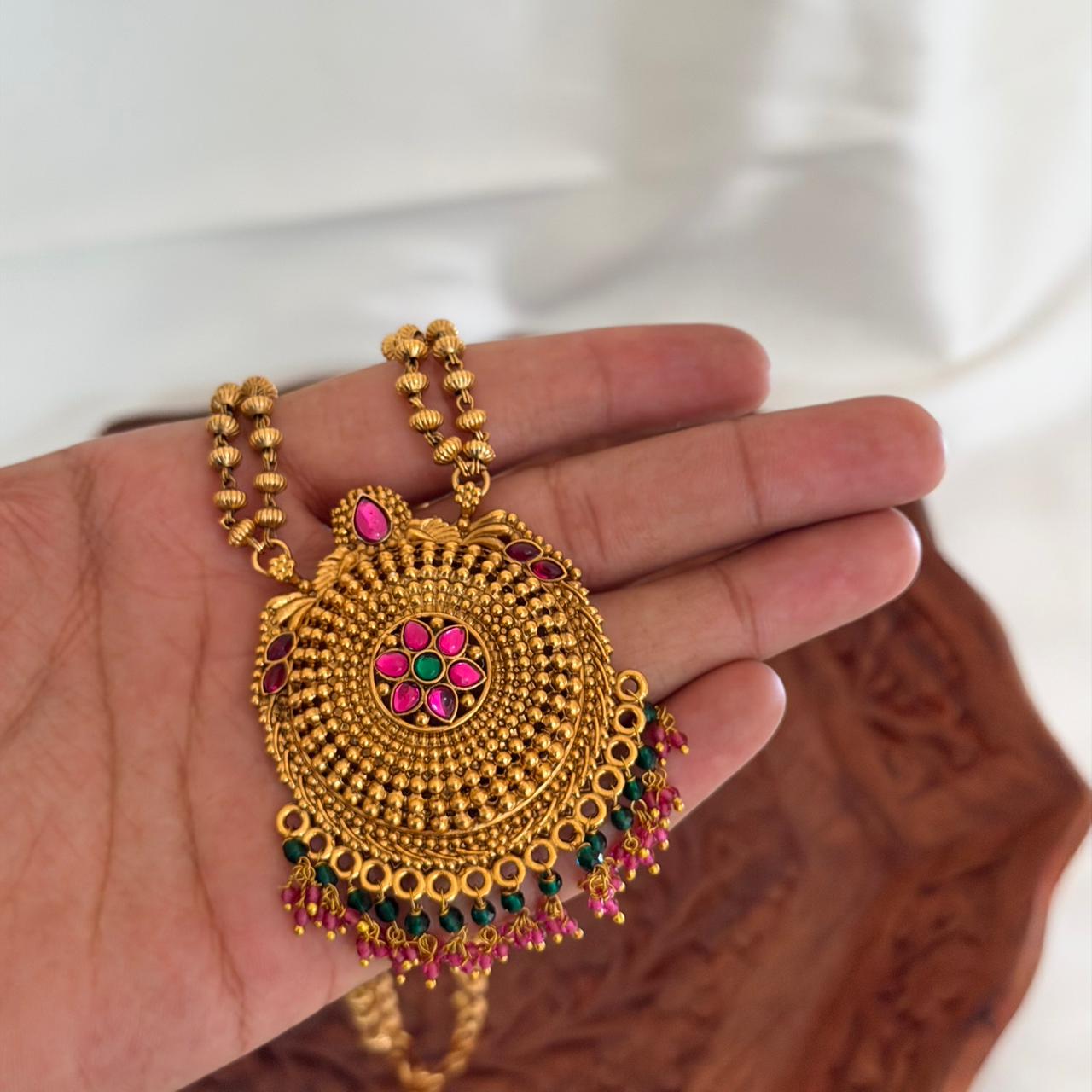 Kemp Pendant Set AN80 Anvika Jewels