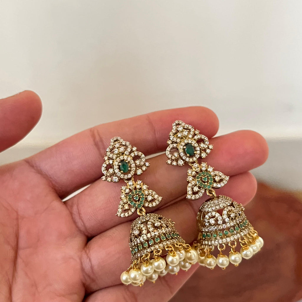 Victorian Pearl Jhumka VJ02