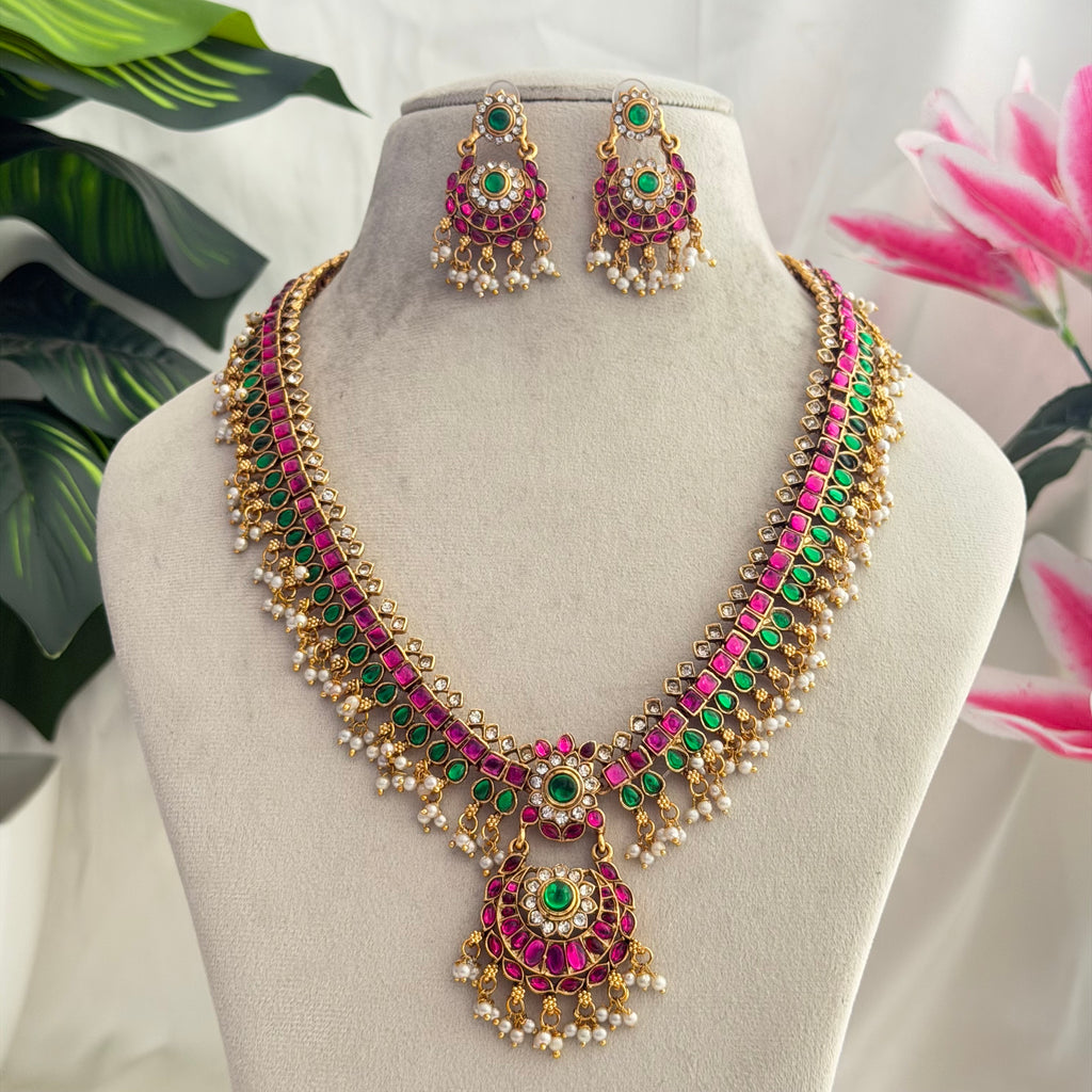 Premium Stones Pearl Haram LH30 Anvika Jewels