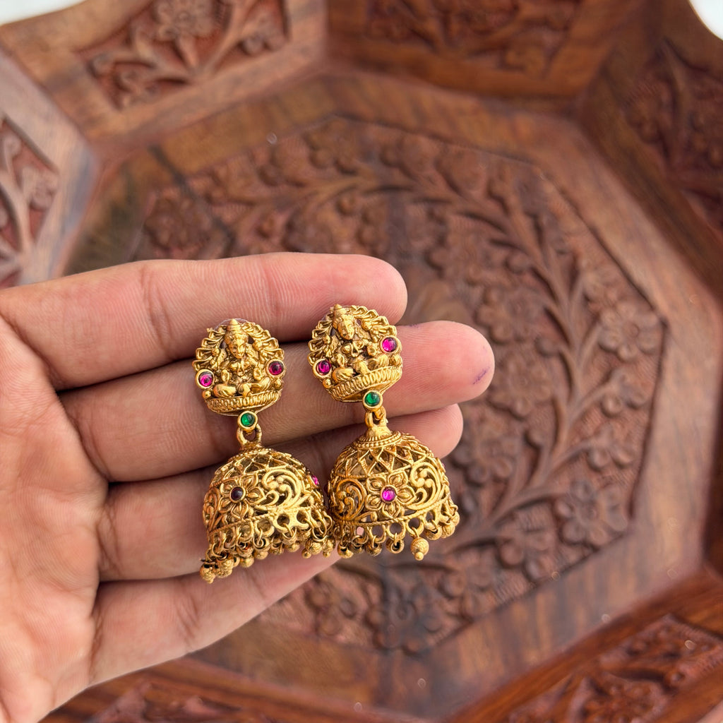 Elephant Lakshmi Pendant AN260 Anvika Jewels