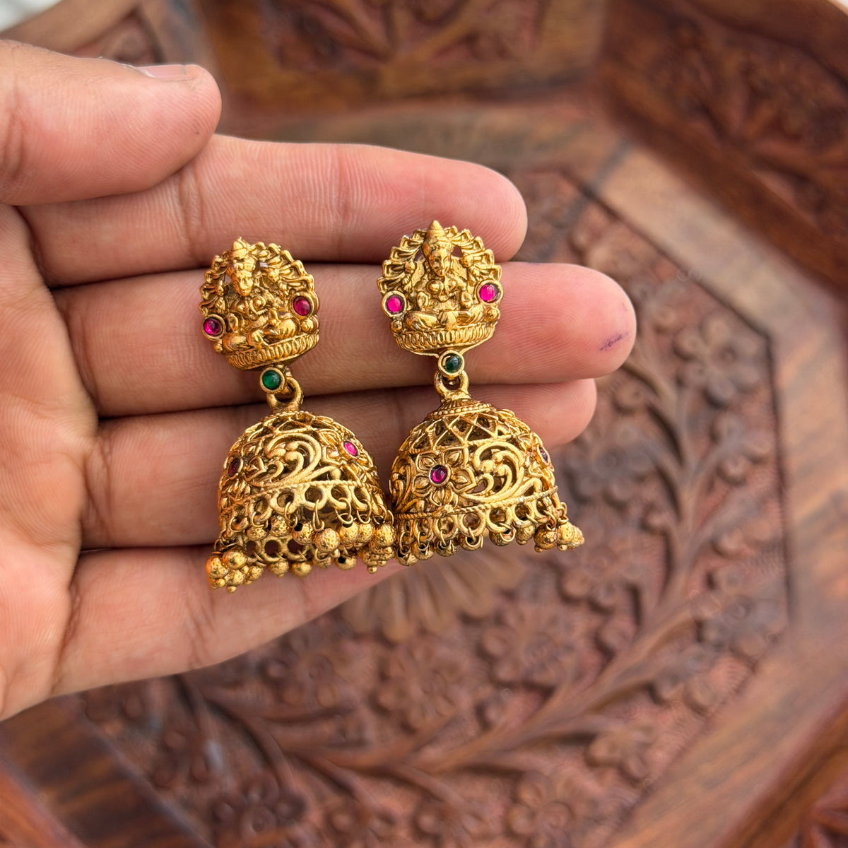 Lakhsmi 3 Layer Chain Pendant AN259 Anvika Jewels