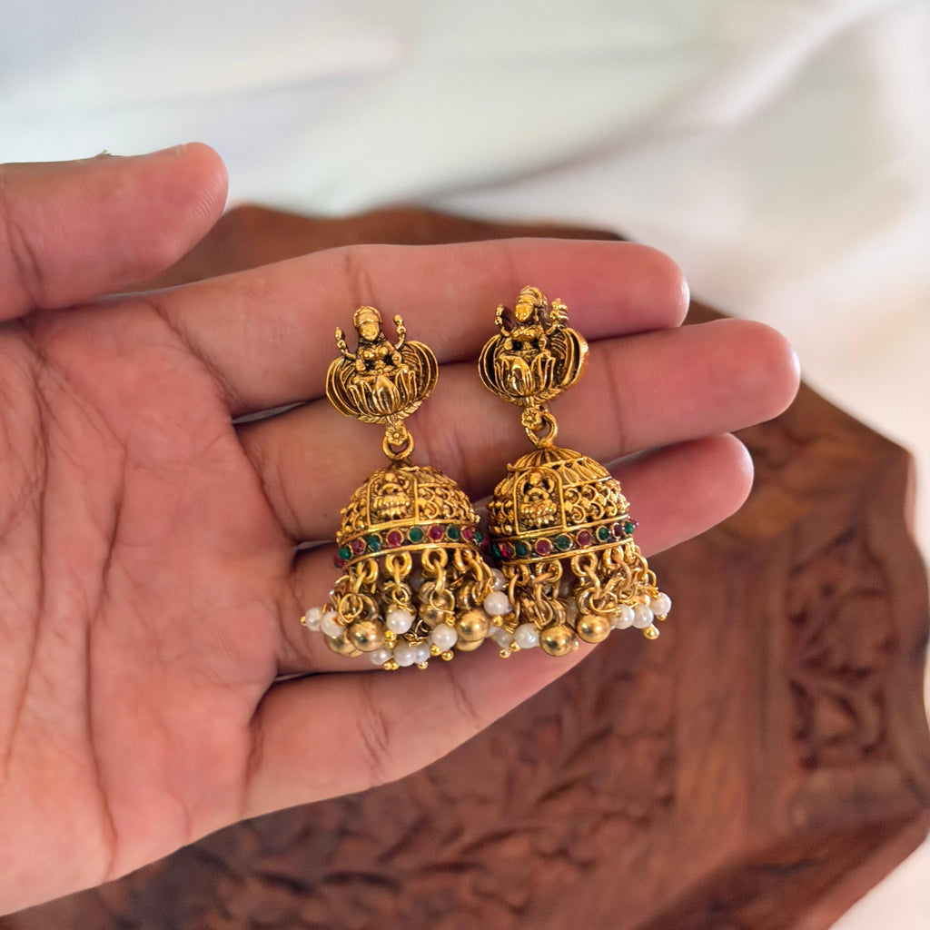 Lakshmi Peacock Choker AN86 Anvika Jewels