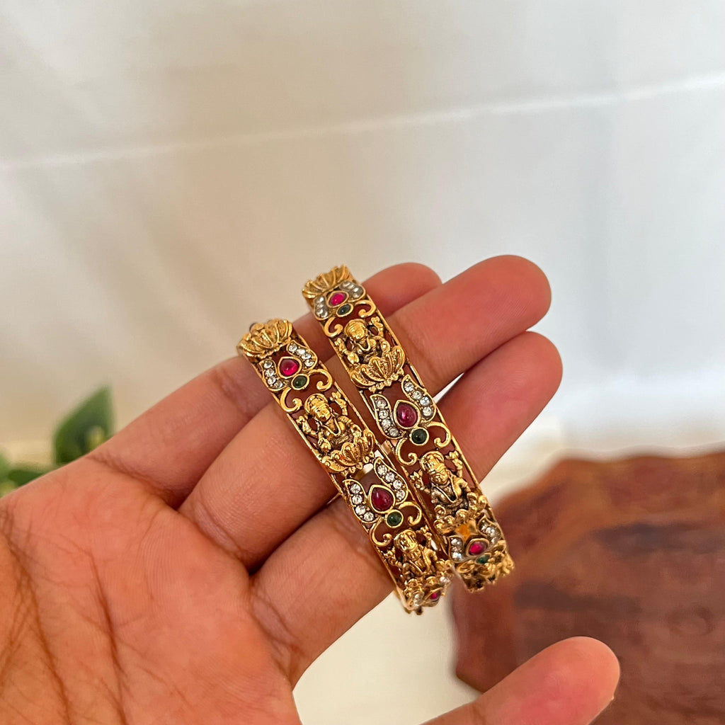 Antique Lakshmi Stone Bangles AB13