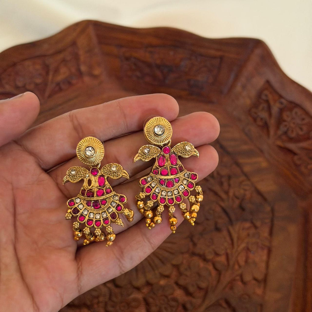 Gandaberunda Pendant Set Anvika Jewels