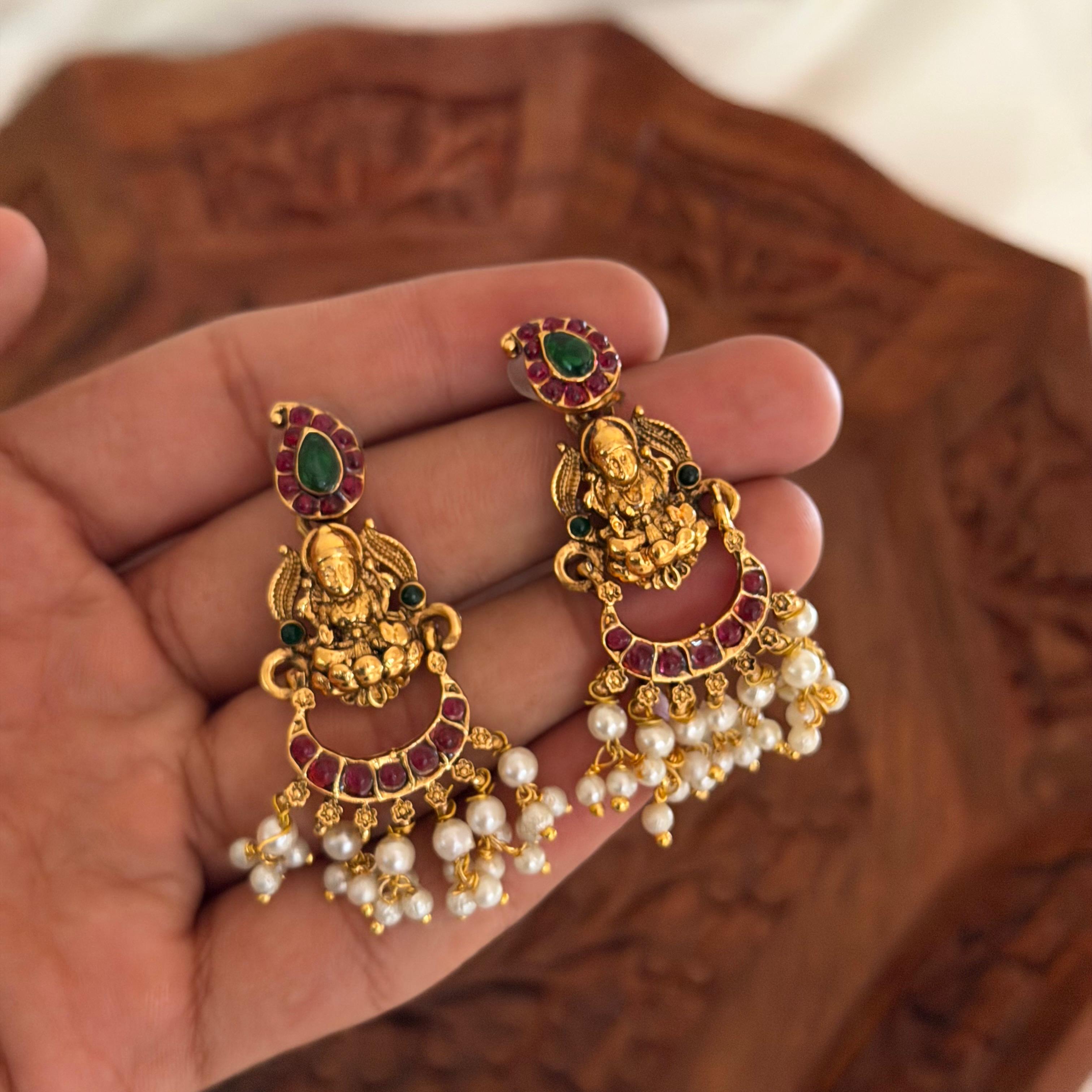 Lakshmi Kemp Necklace AN84 Anvika Jewels