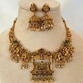Lakshmi Peacock Choker AN86 Anvika Jewels