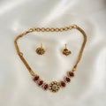 Minimal Oval AD Necklace VN13