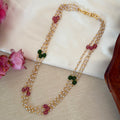 Multicolour Beaded Necklace AN188 Anvika Jewels