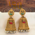 Premium Temple Gopuram Jhumka AJ24 Anvika Jewels