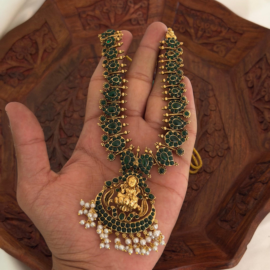 Lakshmi Kemp Necklace AN84 Anvika Jewels