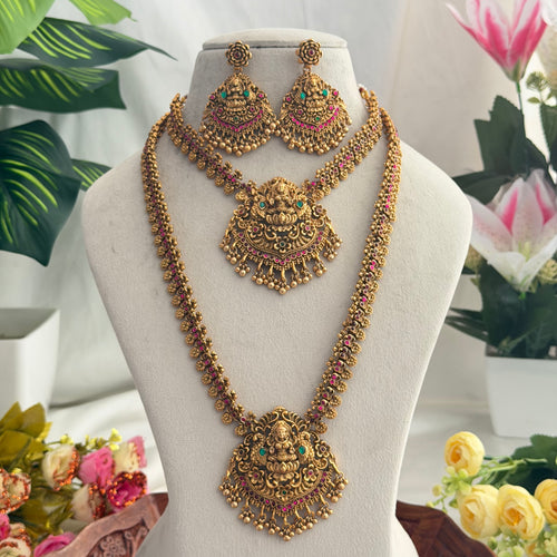 Antique Lakshmi Combo Set CS55 Anvika Jewels