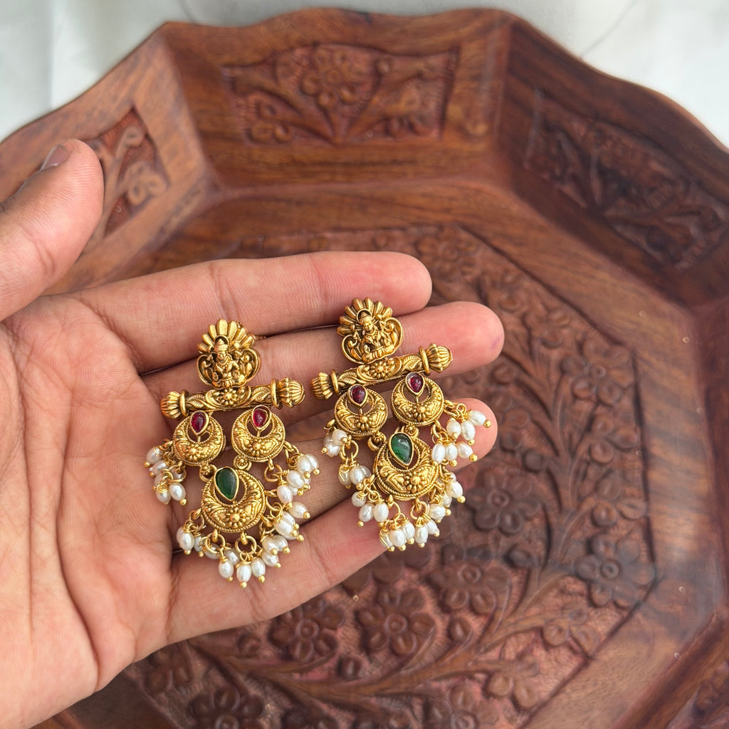 Antique Pearl Choker AN262 Anvika Jewels