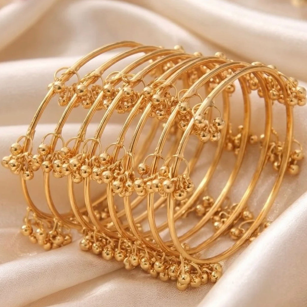 Kashmiri Ghungroo Bangles Set (8 Pieces) AB16 Anvika Jewels