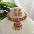 Antique Lakshmi Necklace AN268 Anvika Jewels