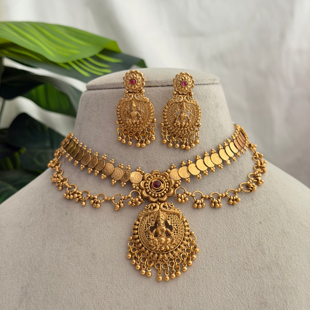 Premium Antique Necklace AN264 Anvika Jewels