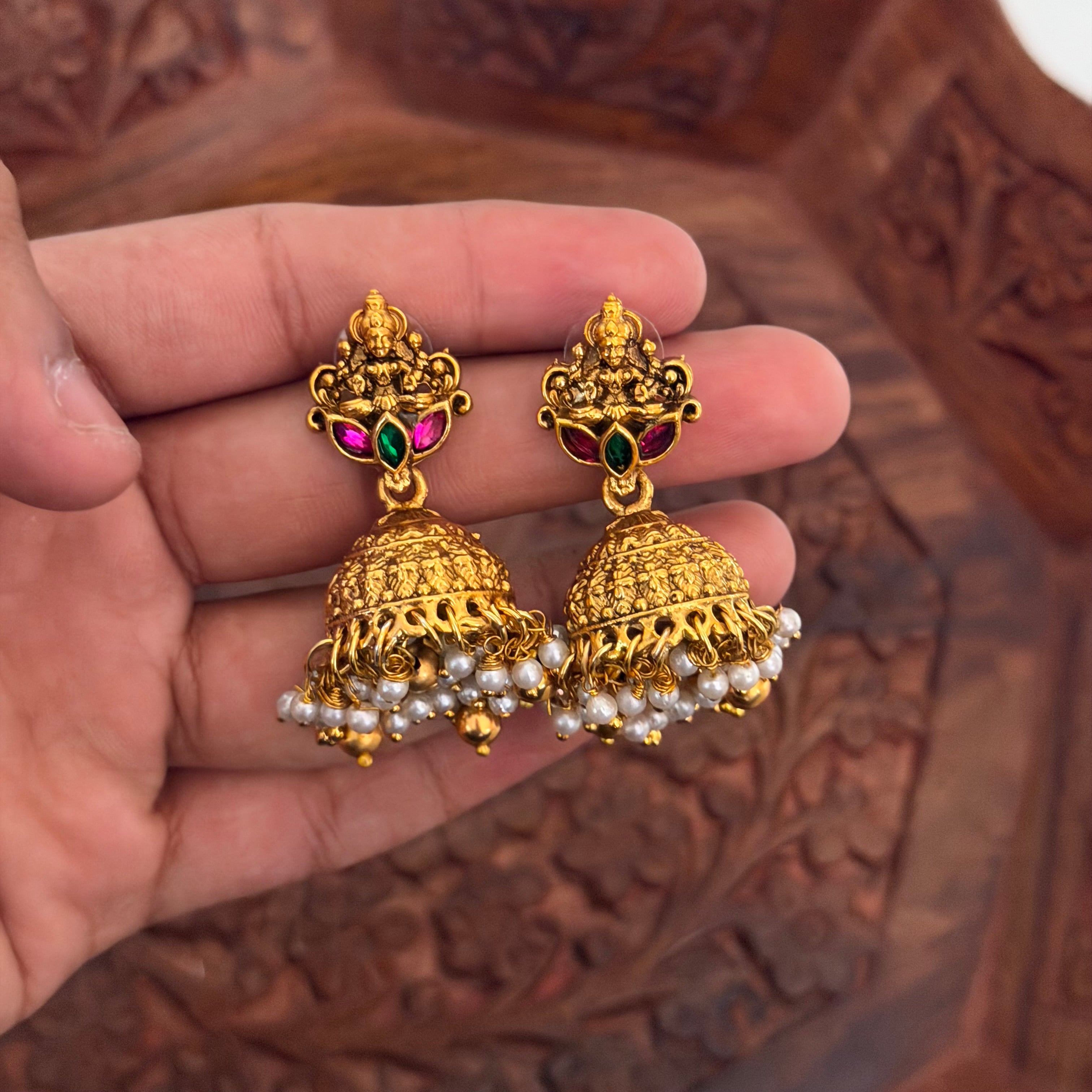 Premium Lakshmi Necklace AN205 Anvika Jewels