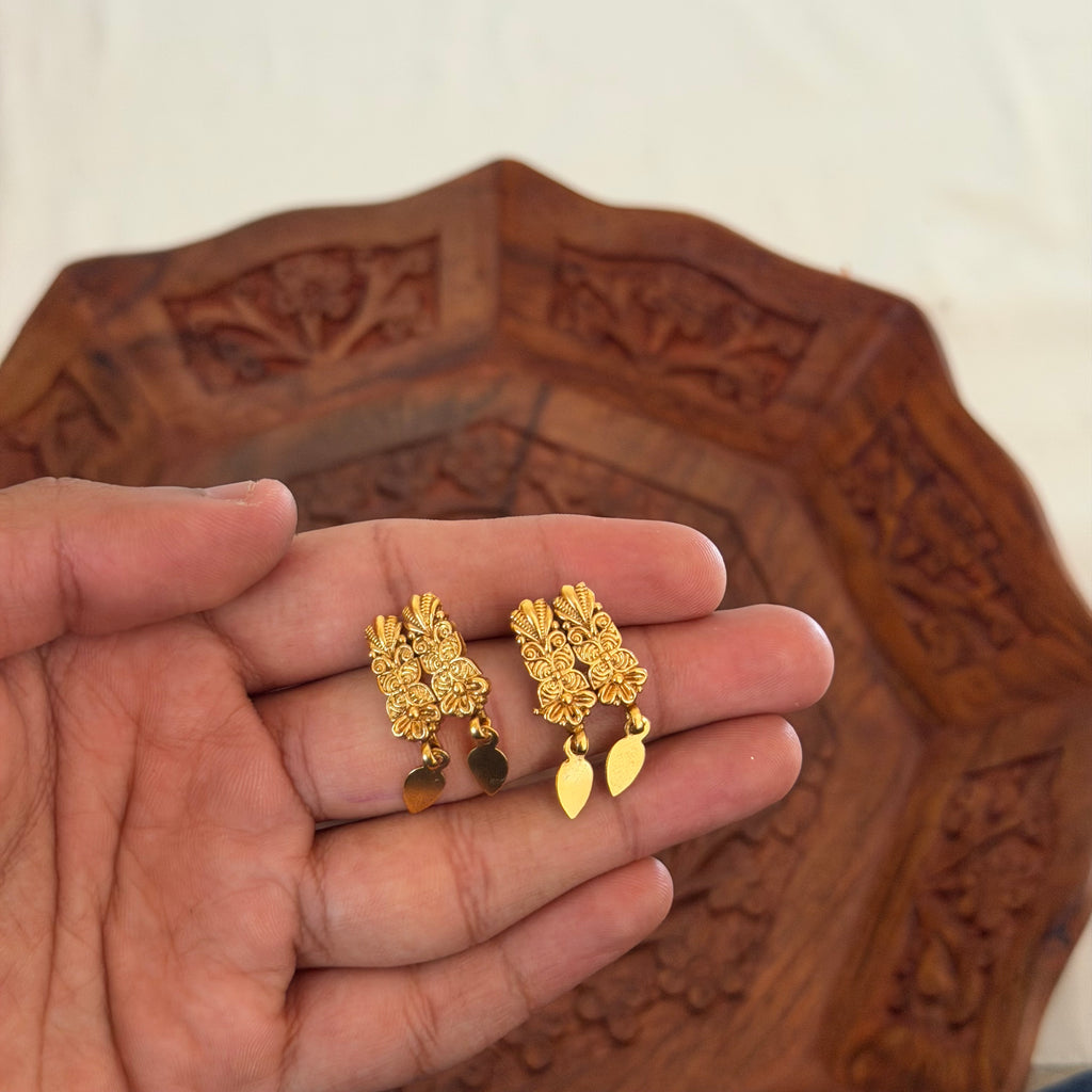 Gold Finish Elakkathali AN173 Anvika Jewels