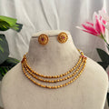 Ashtapatti 3 layer neckpiece AN290 Anvika Jewels