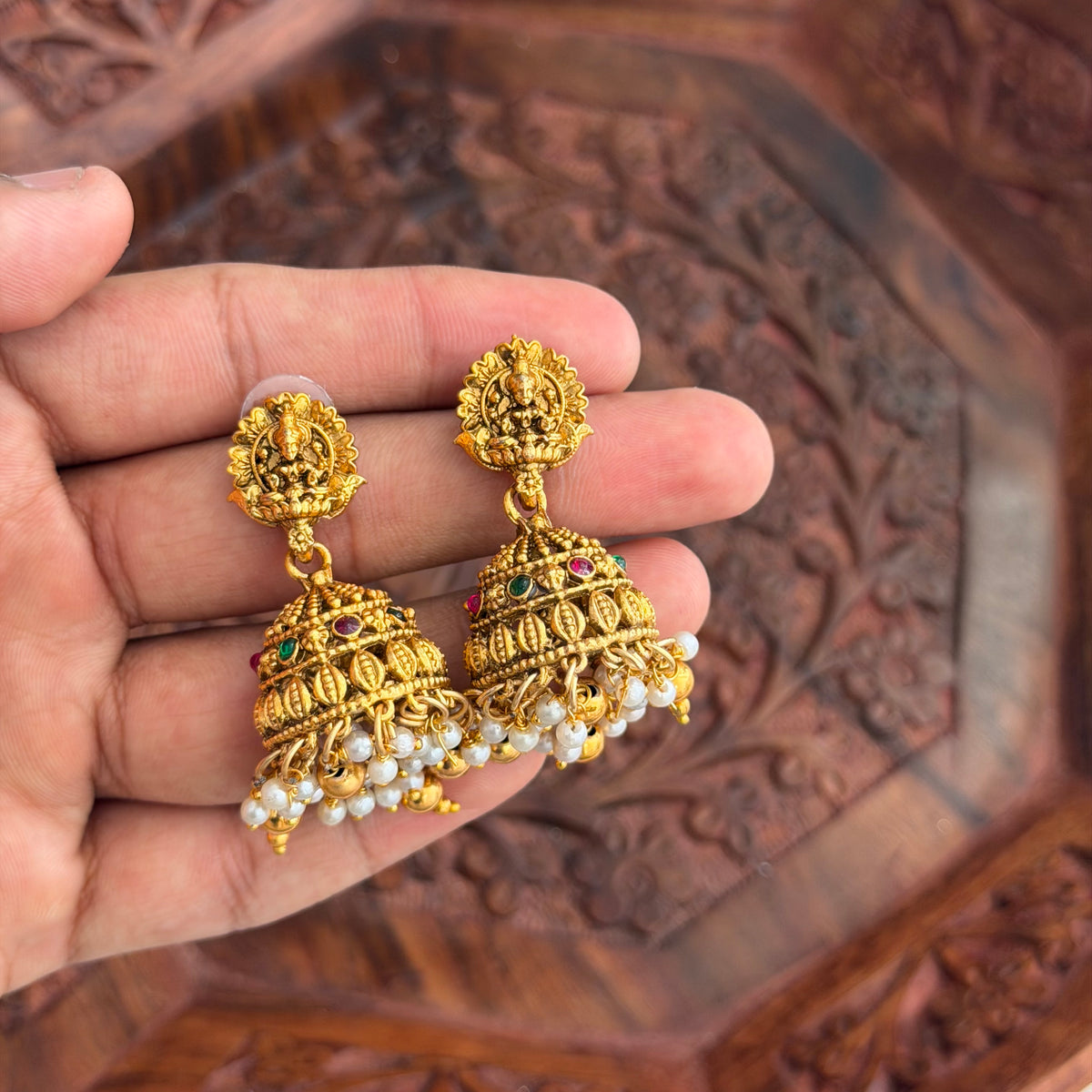 Antique Lakshmi Choker AN255 Anvika Jewels