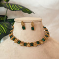 Stone Lakshmi Necklace AN180 Anvika Jewels