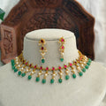 Jadau Kundan Necklace AL14 Anvika Jewels