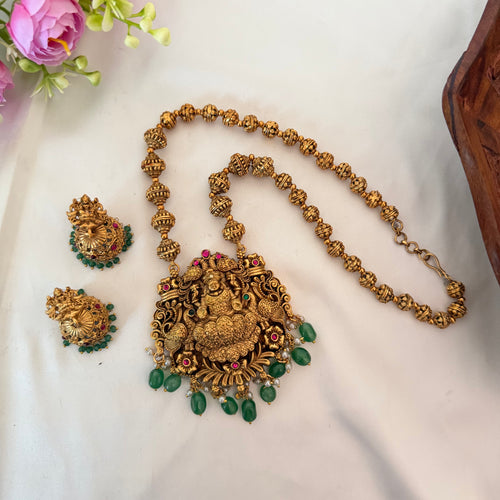 Antique Lakshmi Temple Necklace AN01 Anvika Jewels
