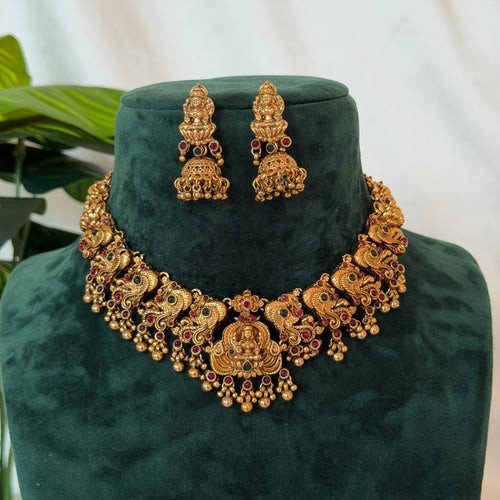 Antique Lakshmi Choker AN24 Anvika Jewels