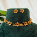 Antique Floral Choker AN25 Anvika Jewels