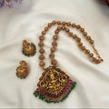 Lakshmi Temple Pendant Set AN31