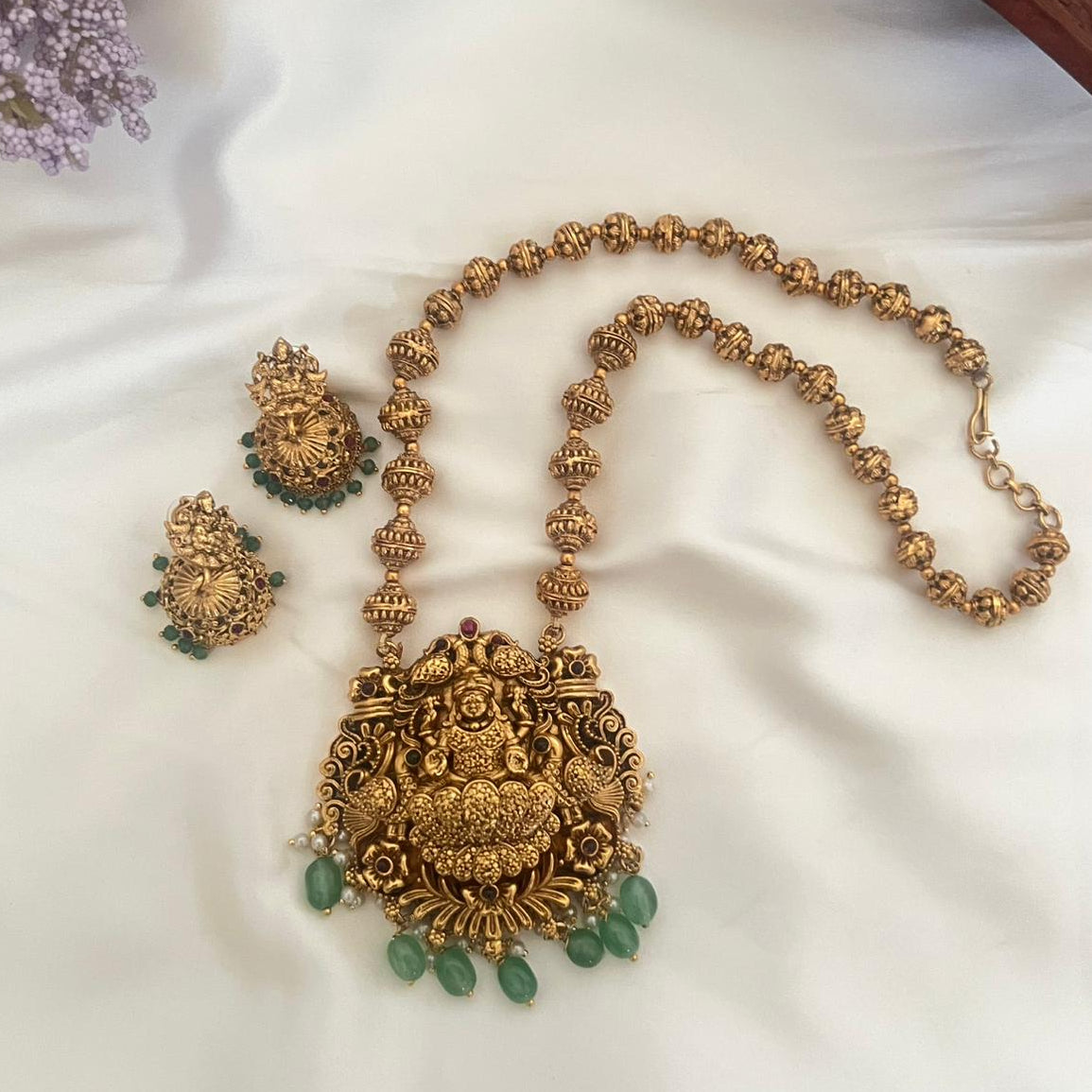 Antique Lakshmi Temple Necklace AN01