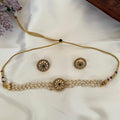 Antique Pearl Choker Set AN03