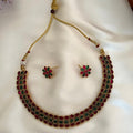 Antique Kemp Stone Choker AN26
