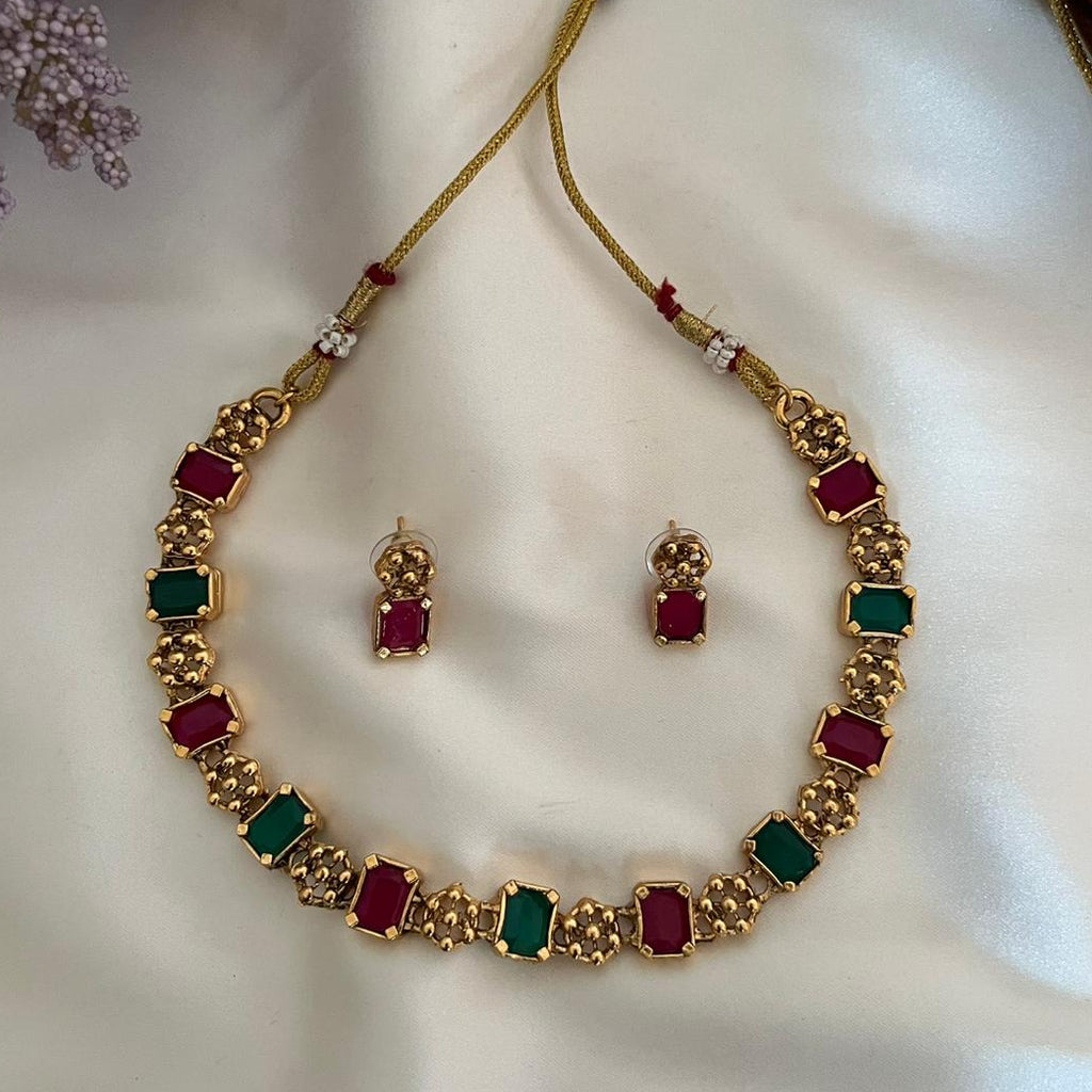 Antique Kemp Stone Necklace AN27