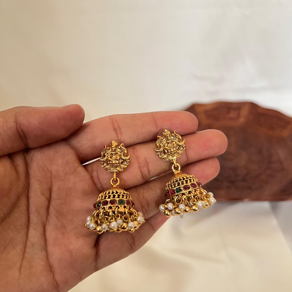 Lakshmi Temple Bell Pendant AN47