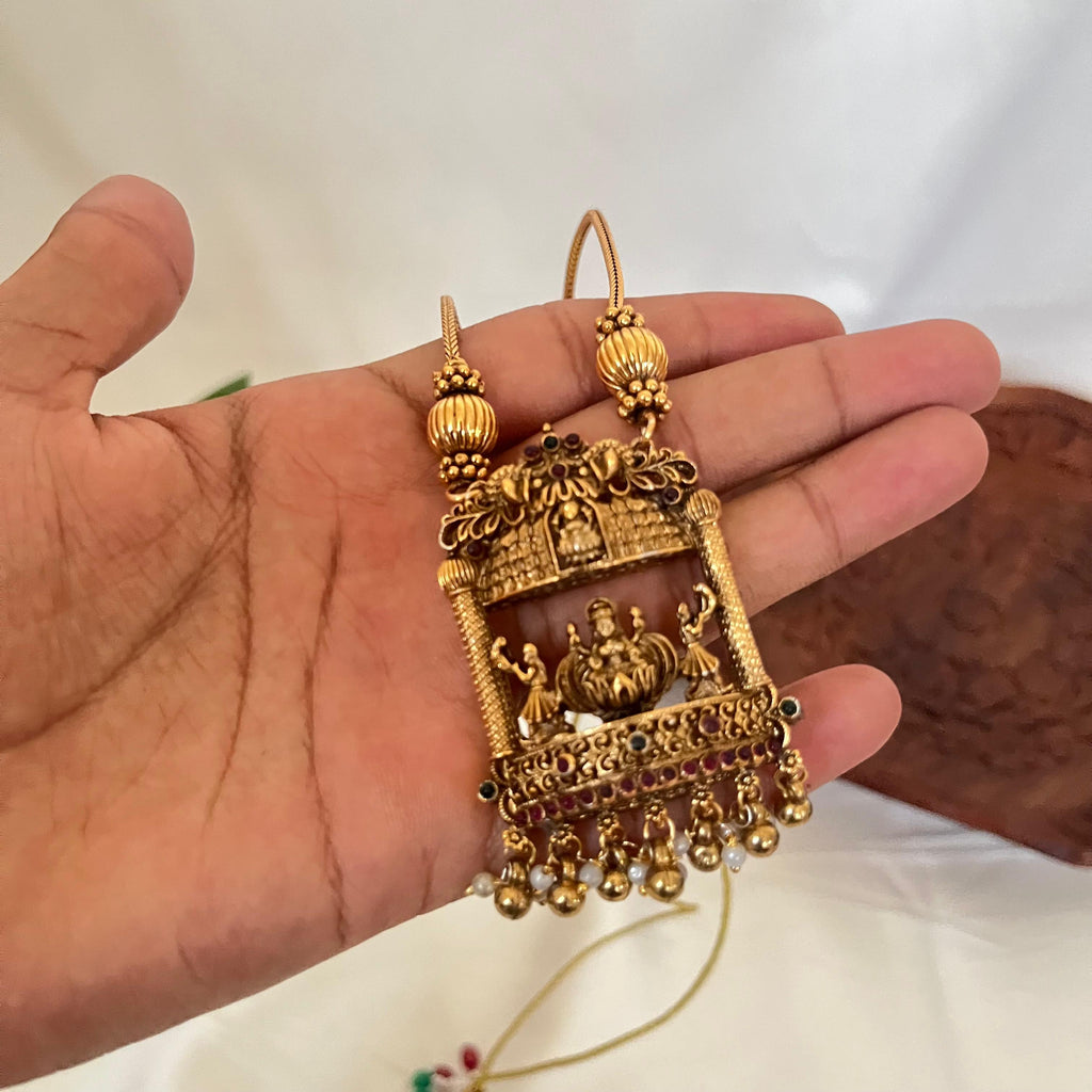 Temple Lakshmi Frame Pendant AN13