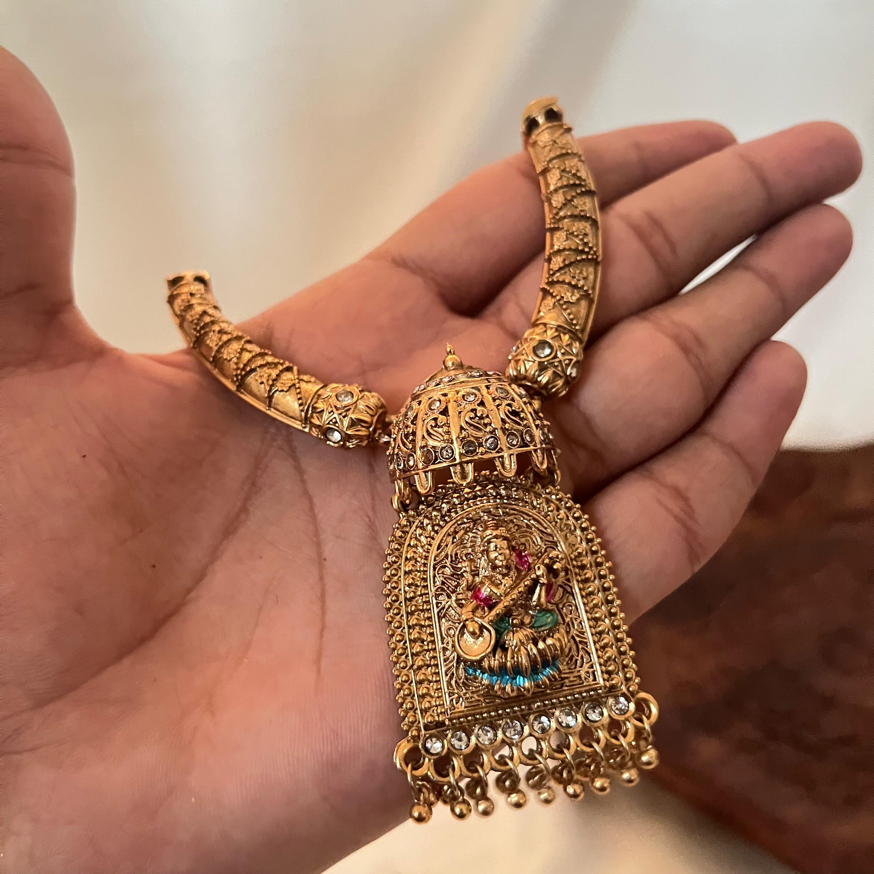 Antique Temple Dome Necklace AN69