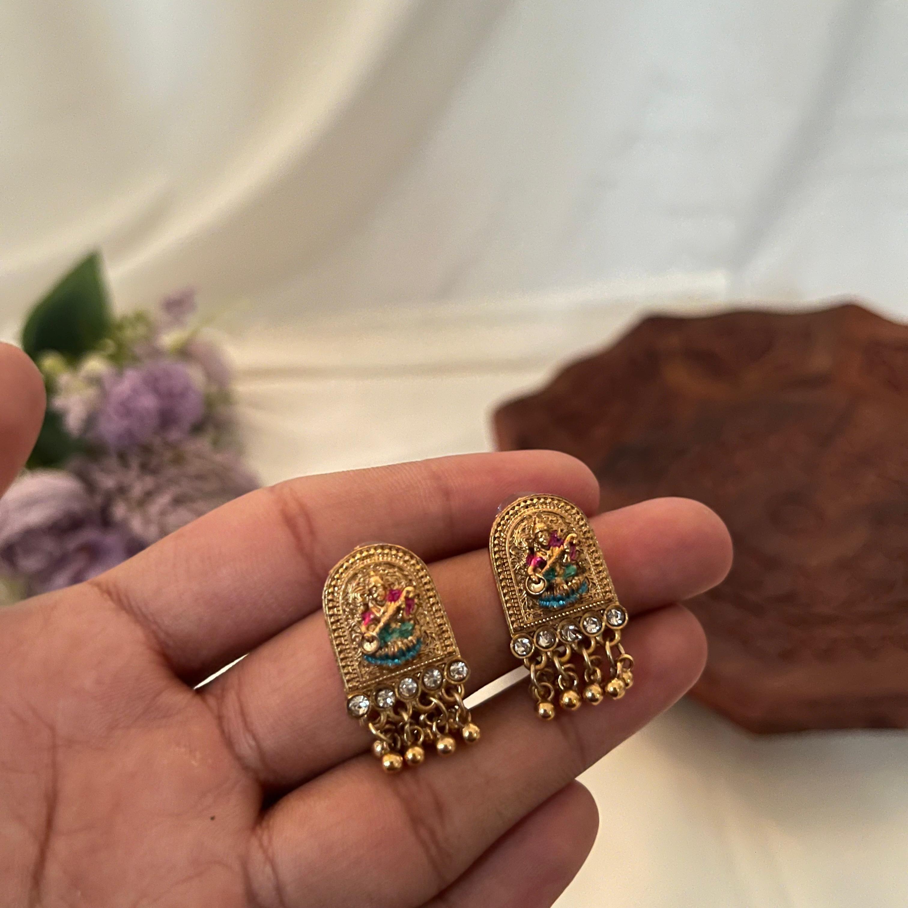 Antique Temple Dome Necklace AN69