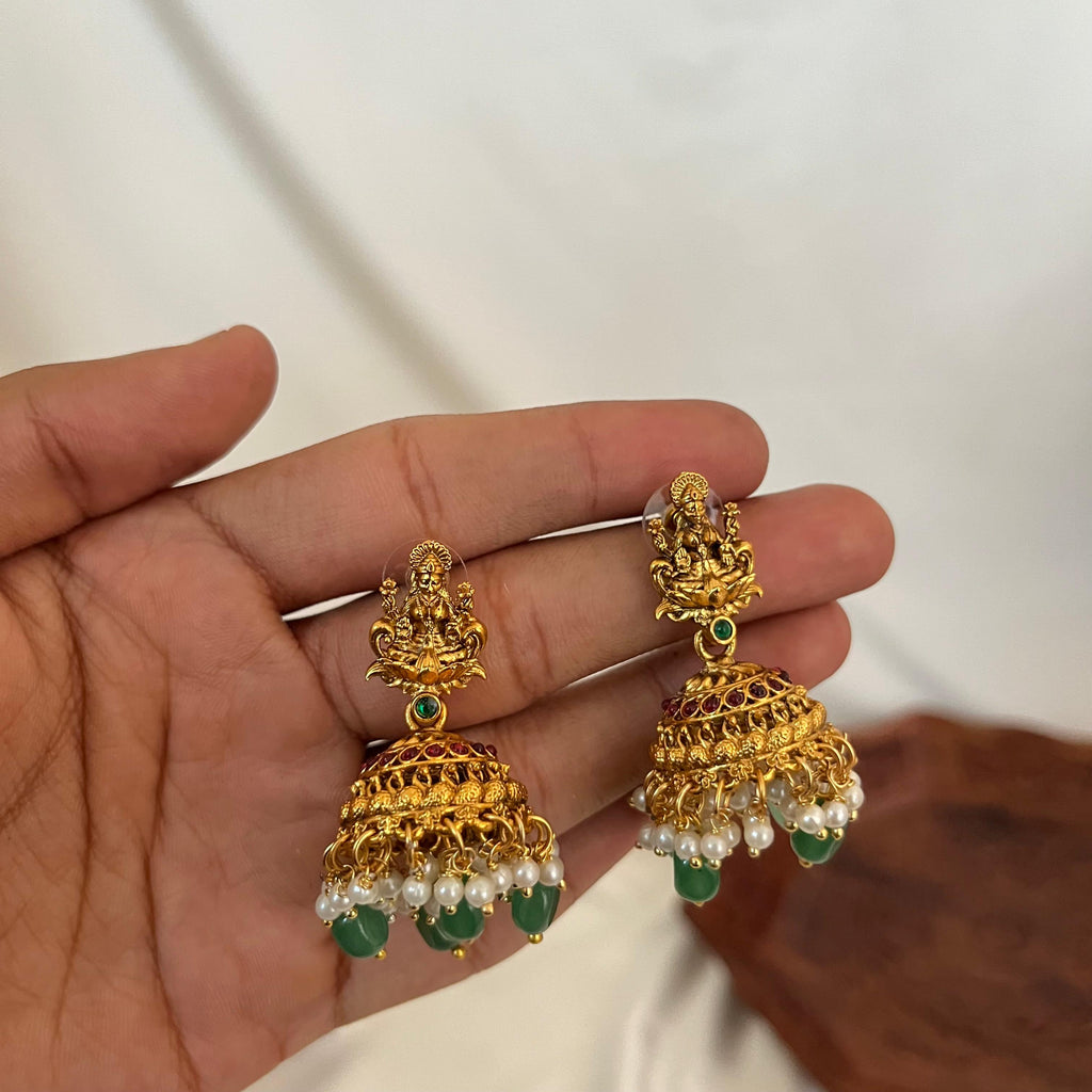 Lakshmi Peacock Temple Long Haram LH11