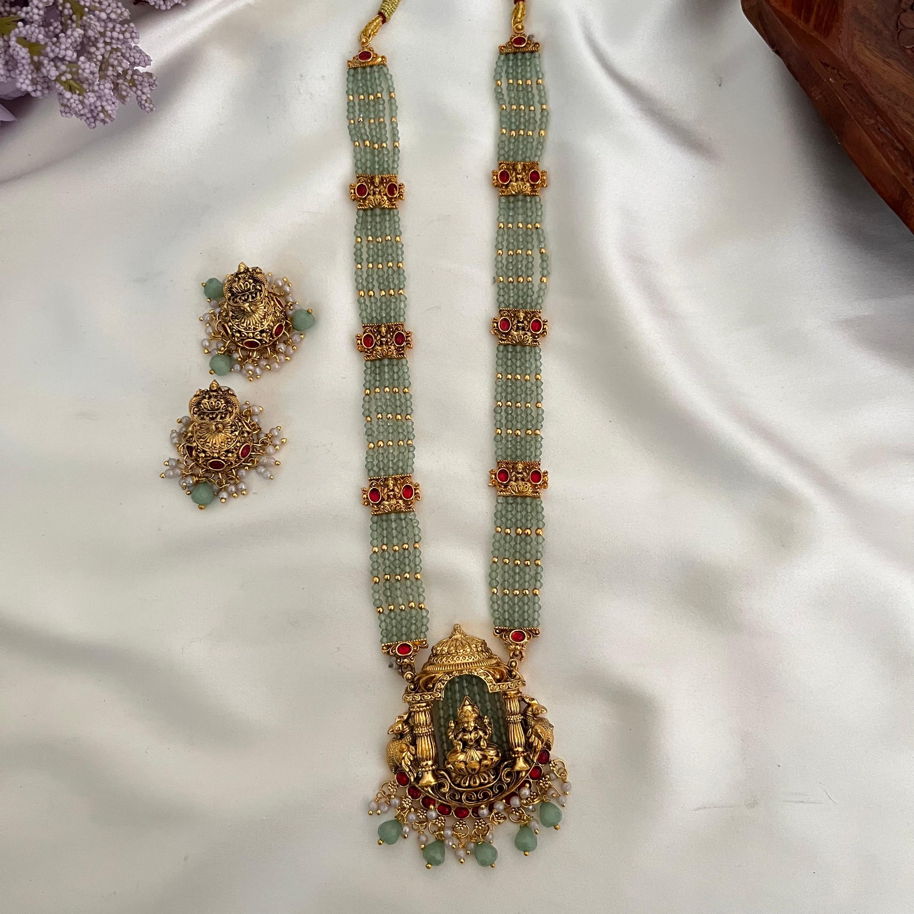 Lakshmi Temple Long Haram LH12