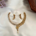 Victorian Leaf AD Necklace Set VN03