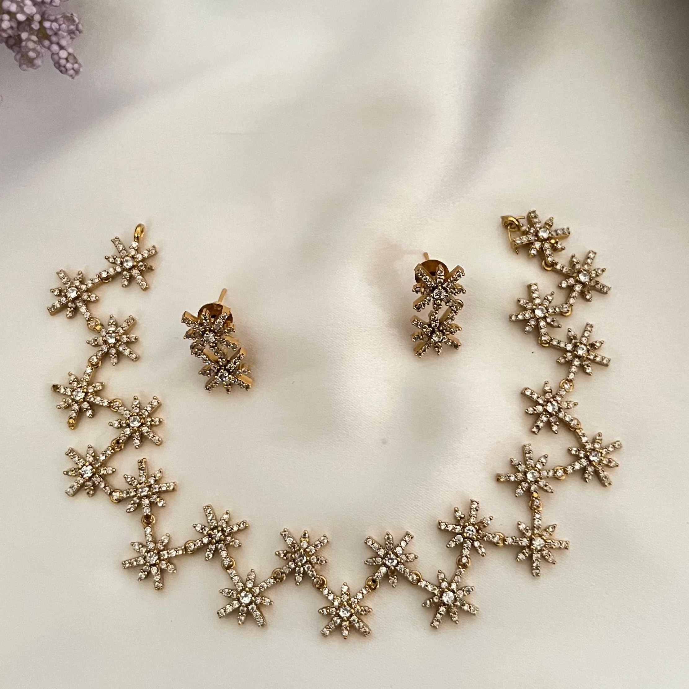 Victorian Starburst AD Necklace VN07
