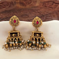 Antique Temple Chandbali Jhumka AJ04