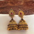 Antique Temple Beaded Jhumka AJ07