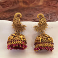 Antique Peacock Elephant Jhumka AJ10